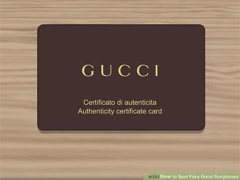 fake designer gucci|gucci authenticity card.